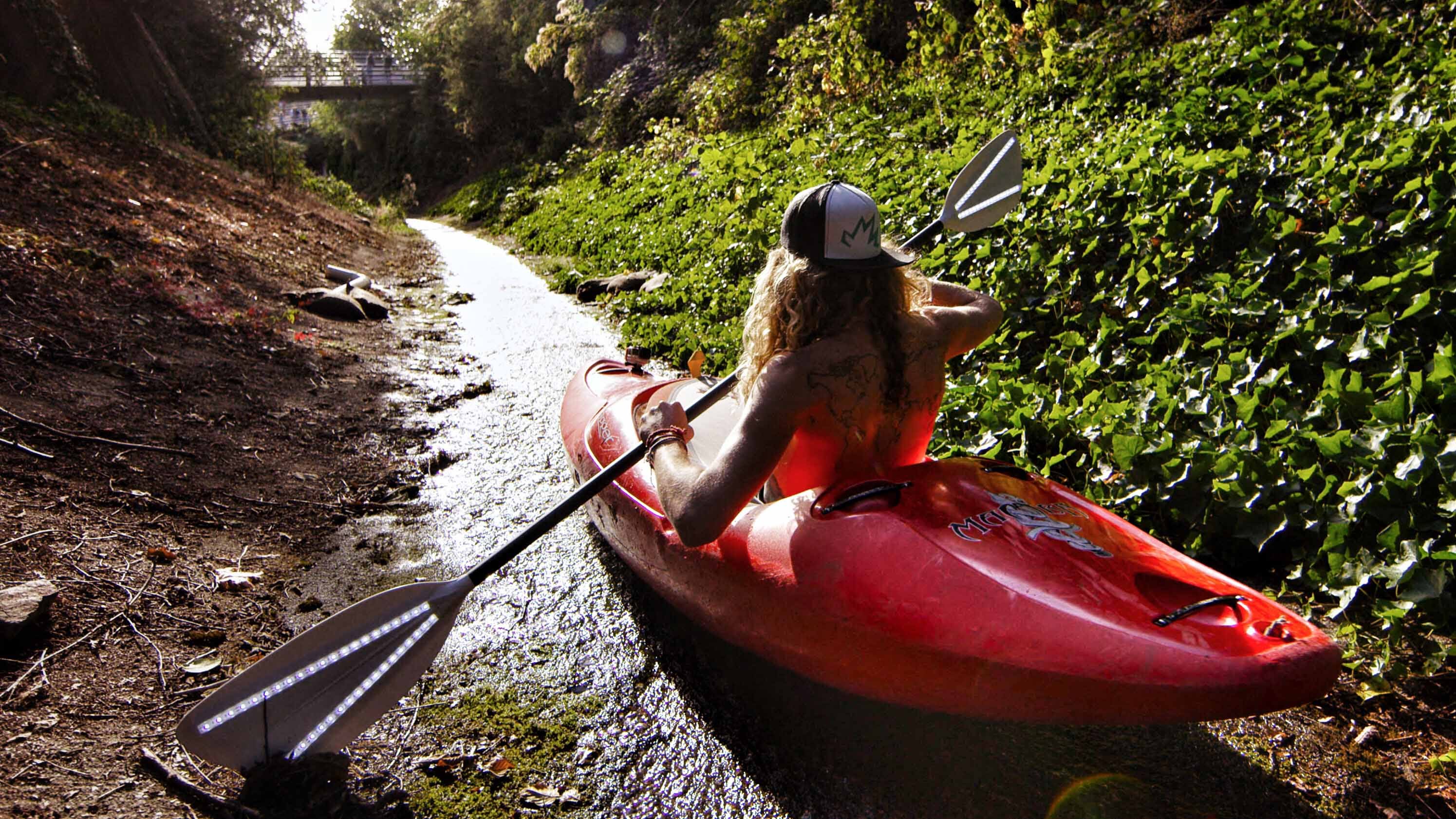 Would You Kayak The Ditch? (Video)
